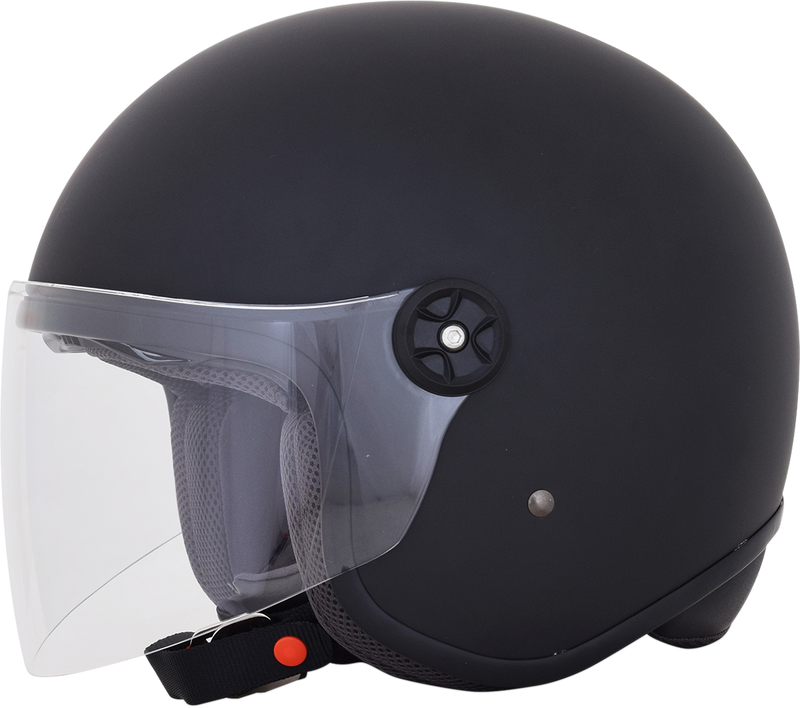 AFX FX-143 Motorcycle Helmet - Matte Black - Medium 0104-2616