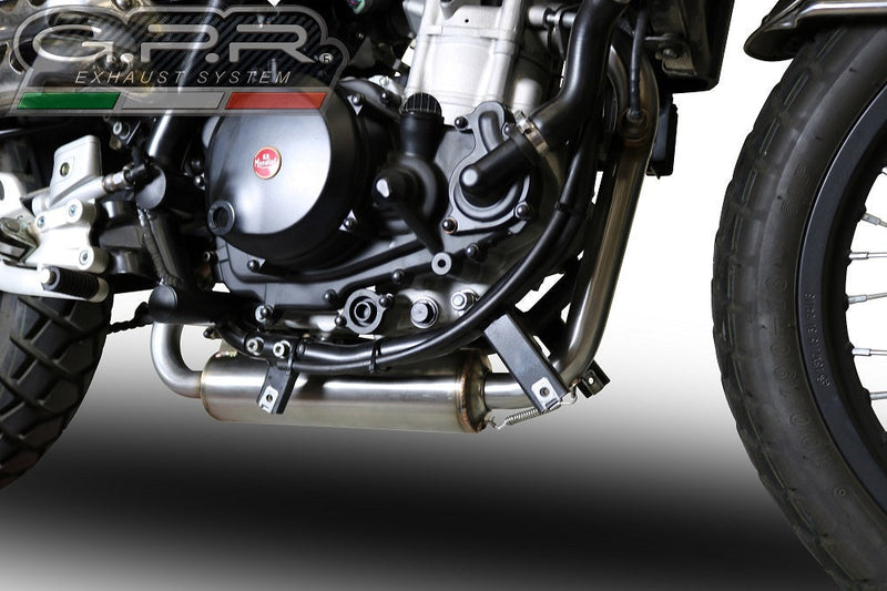 GPR Exhaust System F.B. Mondial Sport Classic 125 - Pagani 1948 2019-2020, Decatalizzatore, Decat pipe