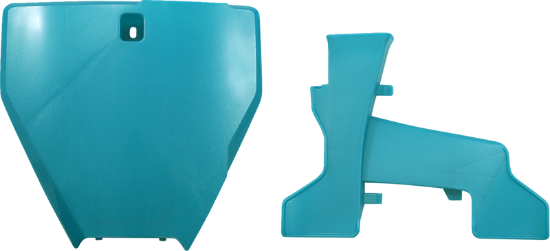 ACERBIS Front Number Plate - Teal/Metallic 2726577441