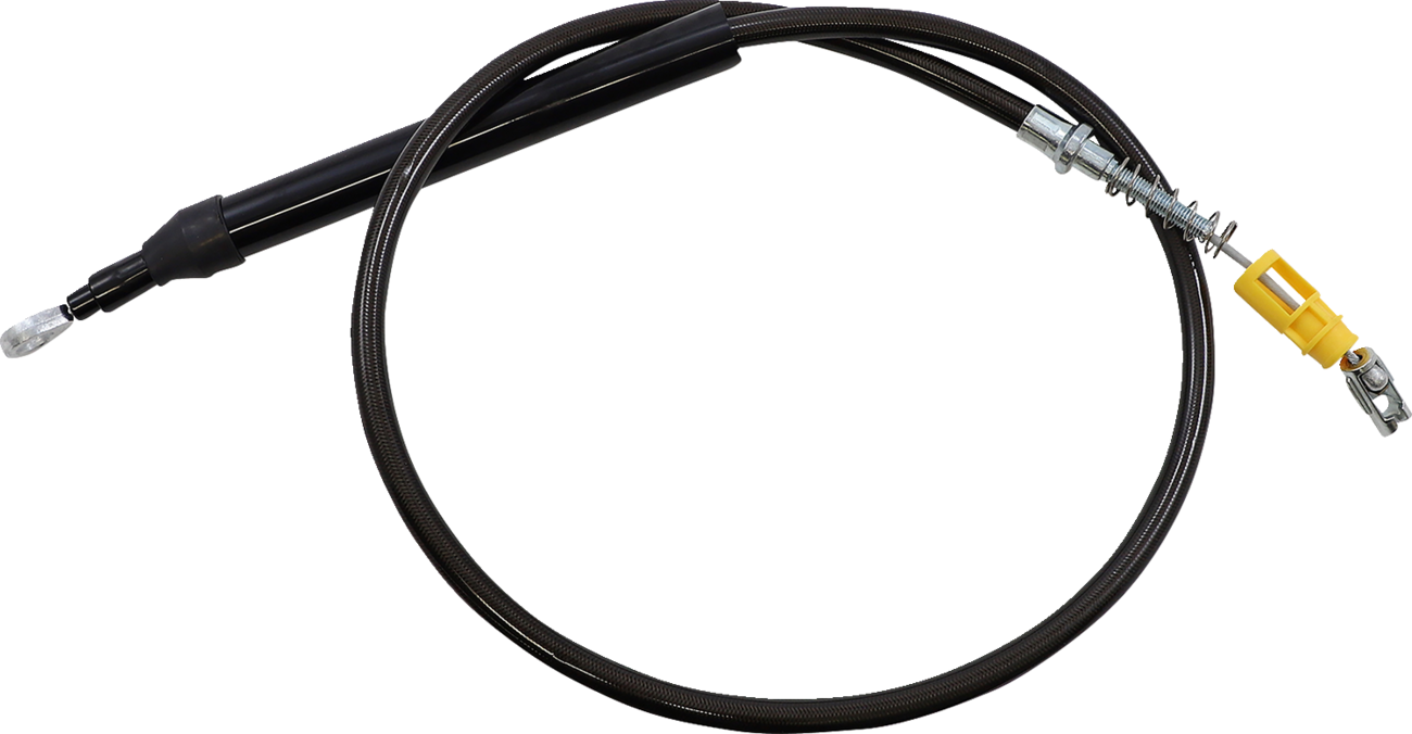 LA CHOPPERS Clutch Cable- Quick Connect - 12" - 14" Ape Hanger Handlebars - Midnight LA-8155C13M