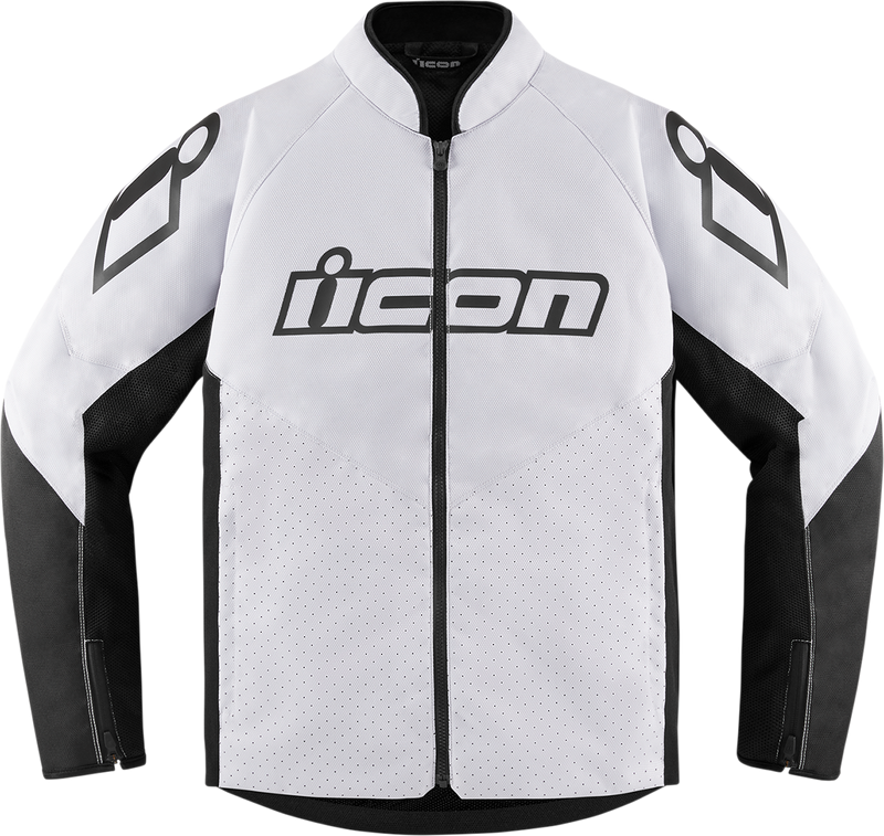 ICON Hooligan™ CE Jacket - White - Medium 2820-5798
