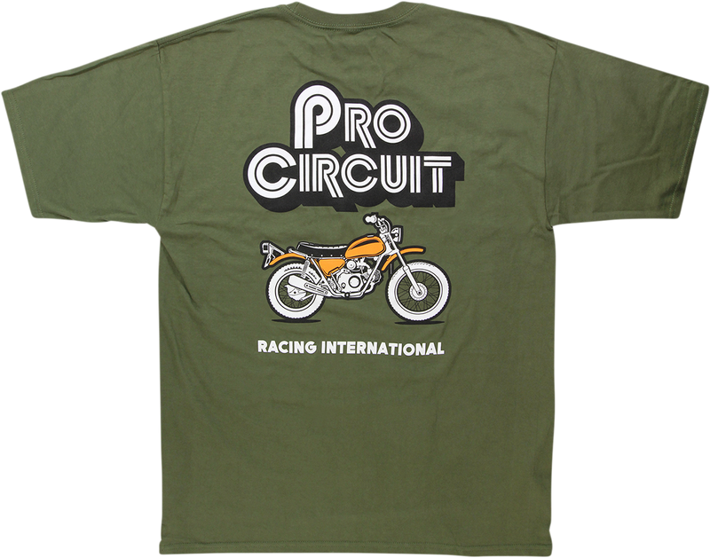 PRO CIRCUIT Pit Bike T-Shirt - Green - 2XL 6431720-050