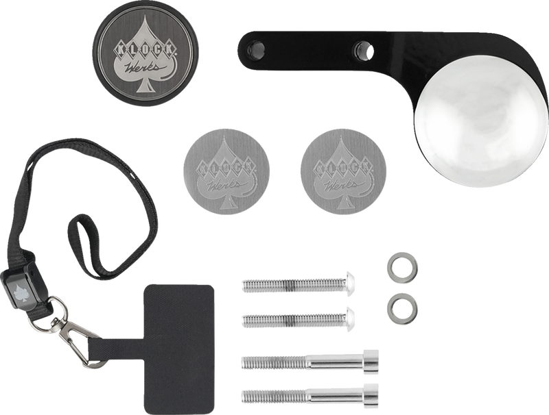 KLOCK WERKS Switch Mount - iOmount™ - Challenger - Black KWD-04-0608-B
