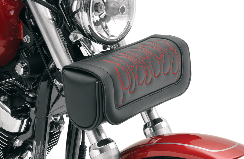 SADDLEMEN Tool Pouch - Flame - Red X021-05-0032