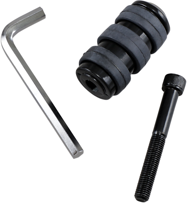 DRAG SPECIALTIES Soft-Ride Shift Peg - Standard - Black 361032