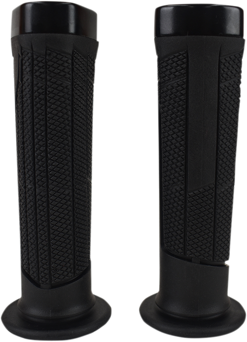 DRIVEN RACING Grips - Pulse - Black D128P-BK