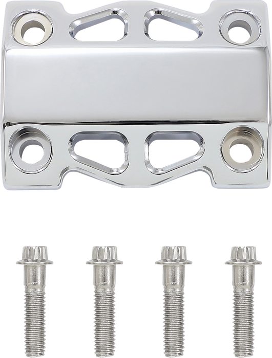 LA CHOPPERS Risers - Straight - 8" - Chrome LA-7470-08C