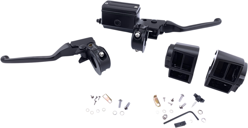 DRAG SPECIALTIES Handlebar Controls - 5/8" Master Cylinder - Black 07-0542MBNU