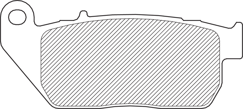 DRAG SPECIALTIES Semi-Metallic Brake Pads - Front 16-0917SCP