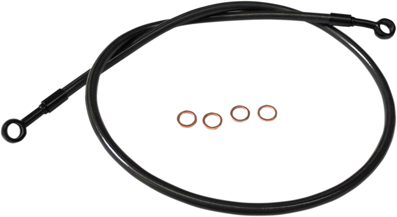 LA CHOPPERS Cable Kit - Scout - 12" - 14" Handlebars - Midnight LA-8400KT-13M