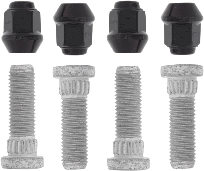 MOOSE RACING Wheel Stud/Nut Kit - Front/Rear | Rear Left/Right 85-1080