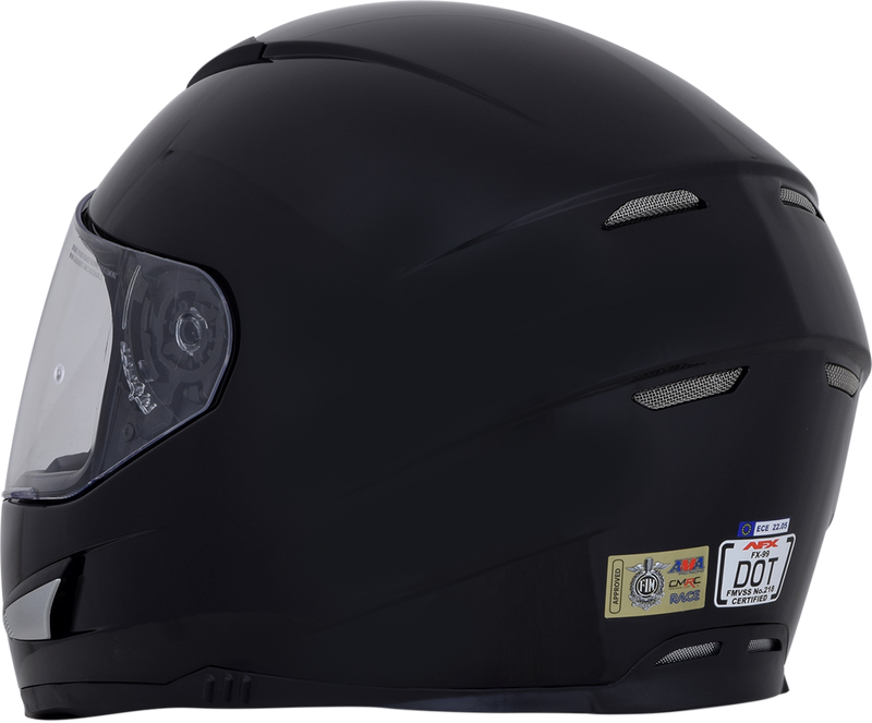AFX FX-99 Motorcycle Helmet - Black - Medium 0101-11050