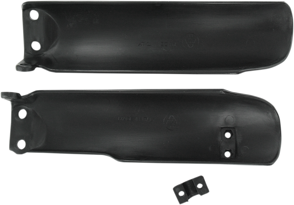 ACERBIS Lower Fork Covers for Inverted Forks - Black 2253020001