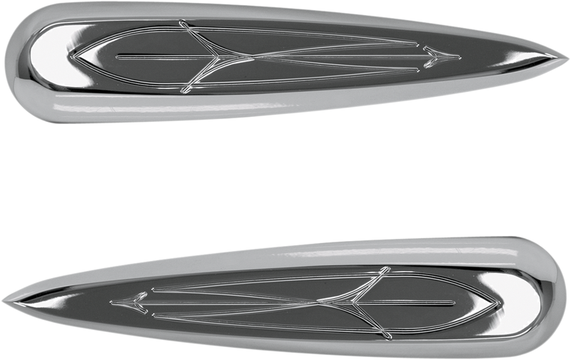 BARON Cylinder Covers - Chrome - Comet Deco BA-7624-13