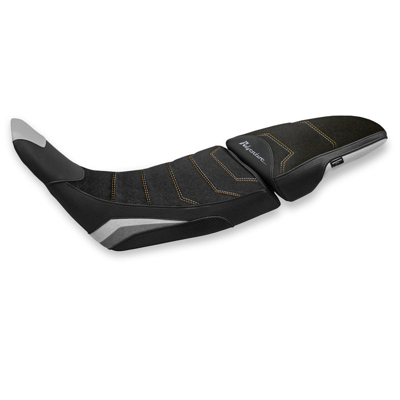 Honda Africa Twin ADV Sport 2020-2024 Seat Cover Tappezzeria Italia Ultragrip in Silver