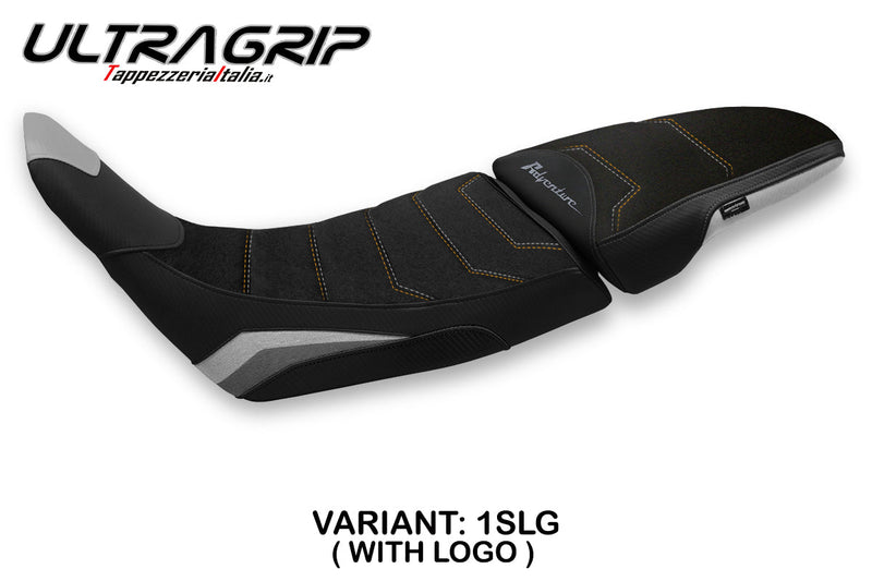 Honda Africa Twin ADV Sport 2020-2024 Seat Cover Tappezzeria Italia Ultragrip in Silver