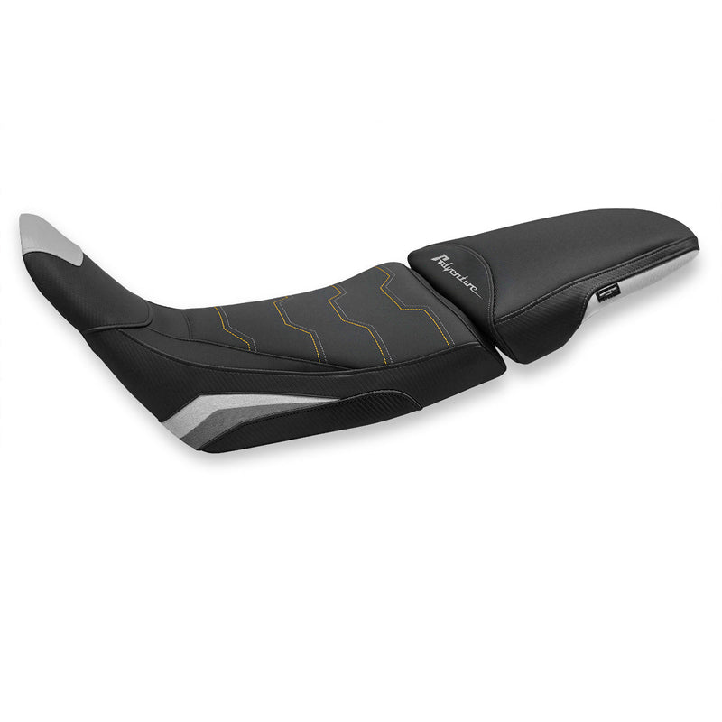 Honda Africa Twin ADV Sport 2020-2024 Seat Cover Tappezzeria Italia Comfort in Silver and Gold