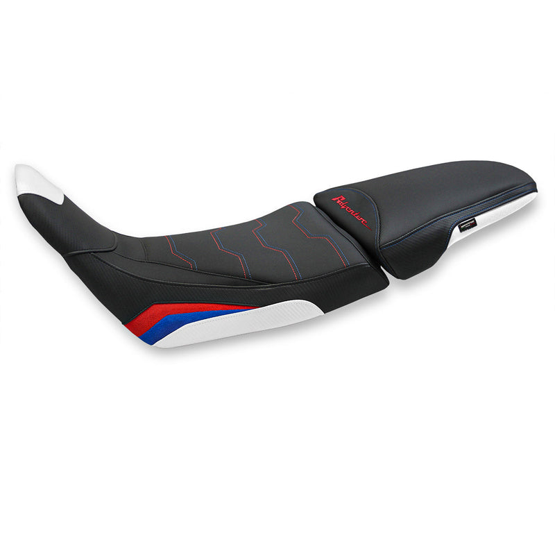 Honda Africa Twin ADV Sport 2020-2024 Seat Cover Tappezzeria Italia Comfort in White and Red