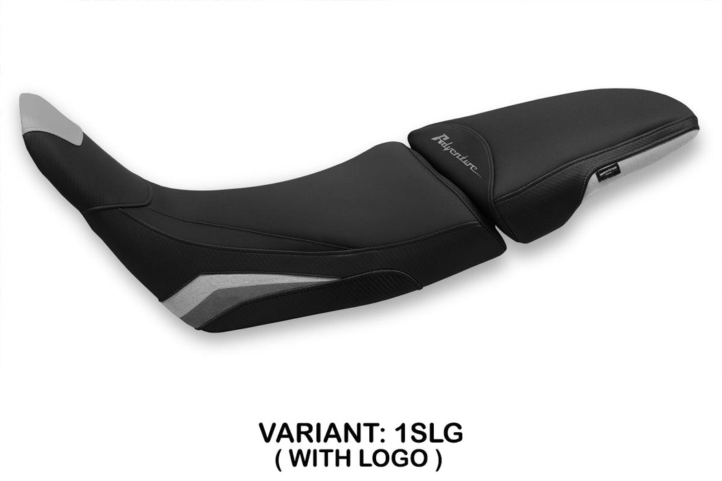 Honda Africa Twin 1100 ADV Sport 2020-2024 Seat Cover Tappezzeria Italia in Silver and Gold