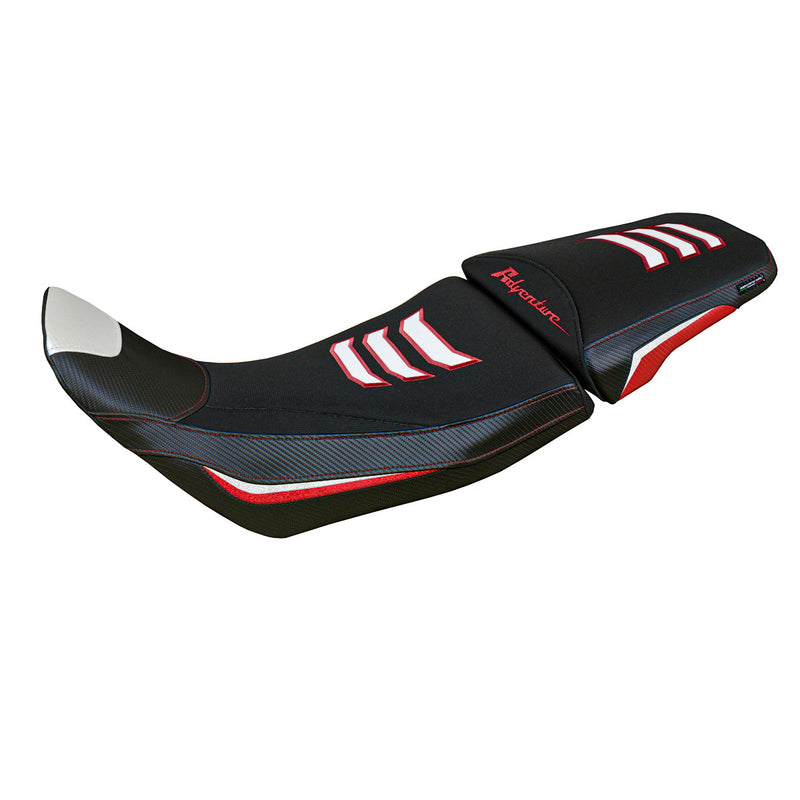 Honda Africa Twin 1100 ADV Sport 2020-2024 Seat Cover Tappezzeria Italia in White and Red SE