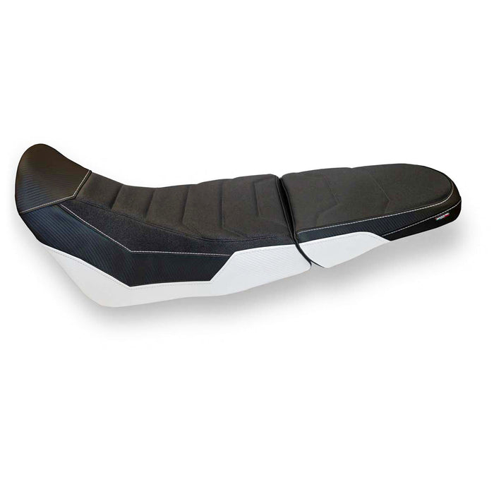 Honda Africa Twin 1000 Adventure 2018-2019 Seat Cover Tappezzeria Italia Ultragrip in White
