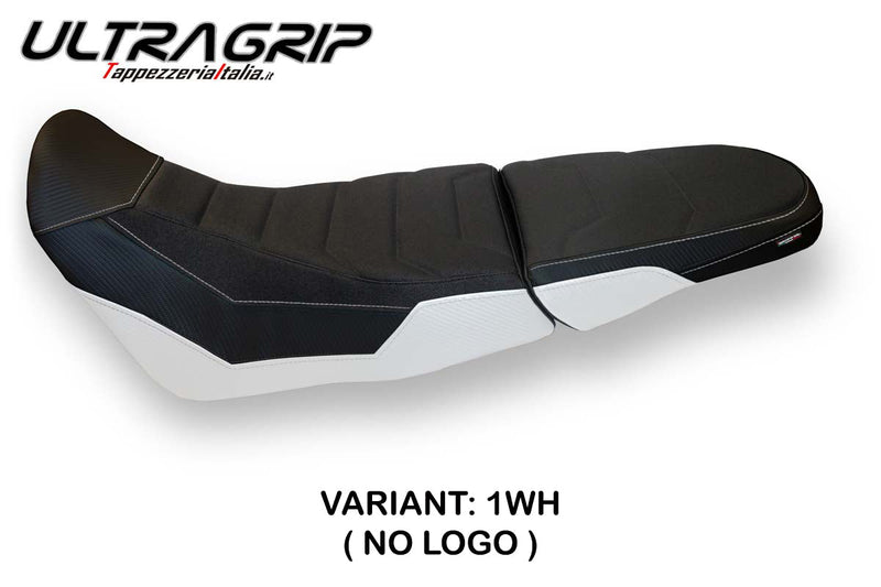Honda Africa Twin 1000 Adventure 2018-2019 Seat Cover Tappezzeria Italia Ultragrip in White