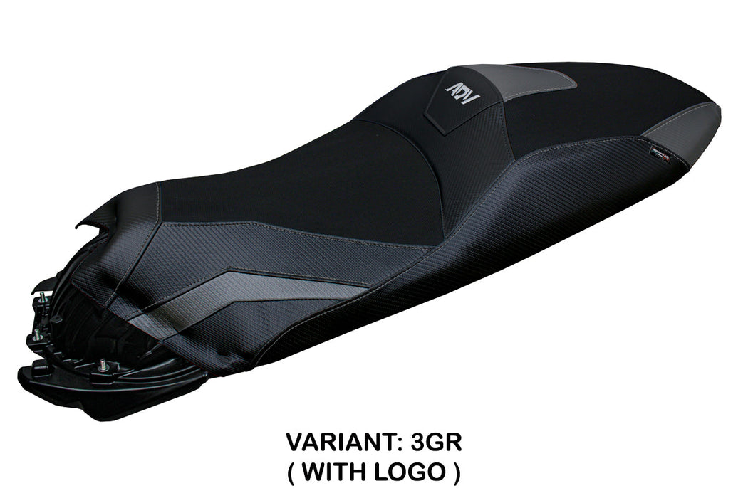 Honda ADV 350 2022-2024 Seat Cover Tappezzeria Italia in Grey and Black