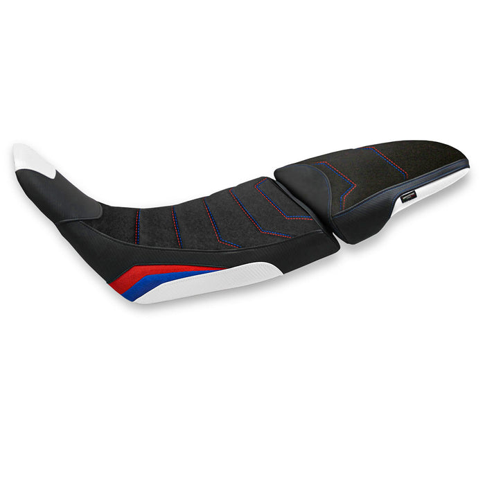 Honda Africa Twin 1100 2020-2024 Seat Cover Tappezzeria Italia Ultragrip in White, Red and Blue