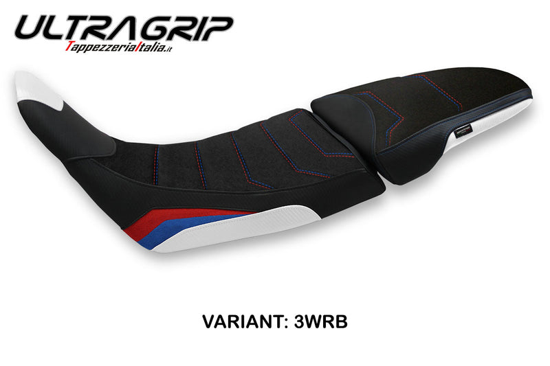 Honda Africa Twin 1100 2020-2024 Seat Cover Tappezzeria Italia Ultragrip in White, Red and Blue