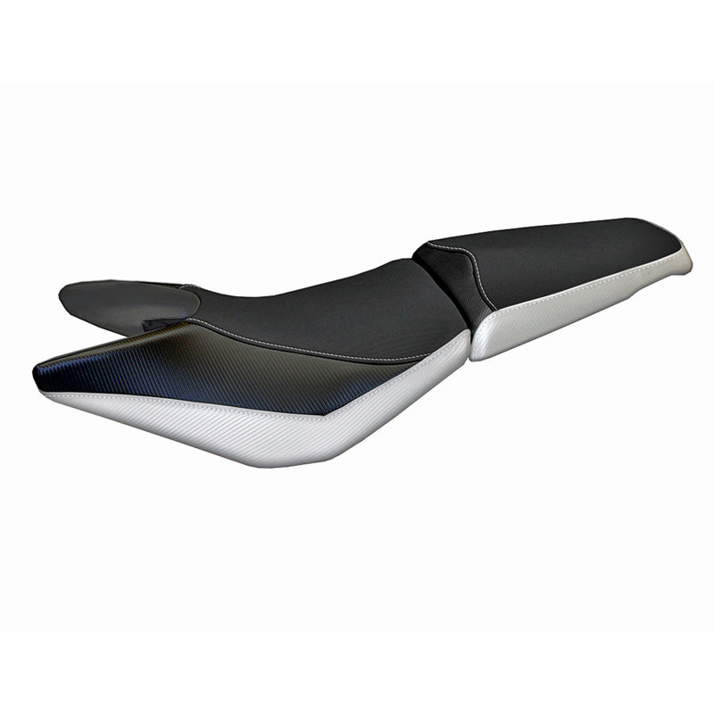 Honda Crossrunner 800 VFR800X 2016-2020 Seat Cover Tappezzeria Italia in White and Black