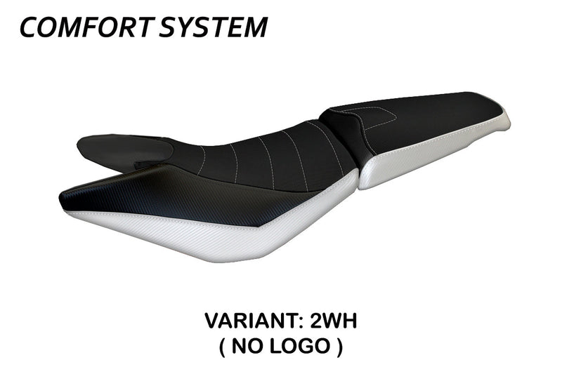 Honda Crossrunner 800 VFR800X 2016-2020 Seat Cover Tappezzeria Italia Comfort in White