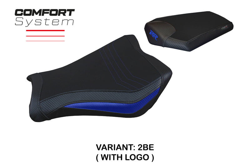 Honda CBR1000RR 2008-2016 Seat Cover Tappezzeria Italia Comfort in Blue