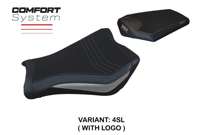 Honda CBR1000RR 2008-2016 Seat Cover Tappezzeria Italia Comfort in Silver