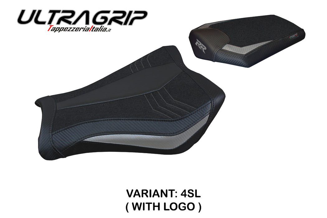 Honda CBR1000RR 2008-2016 Seat Cover Tappezzeria Italia Ultragrip in Silver