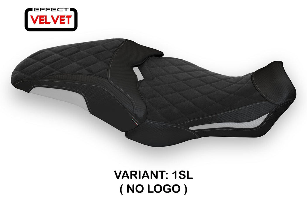 Honda CB1000R 2018-2024 Seat Cover Tappezzeria Italia in Silver and Black