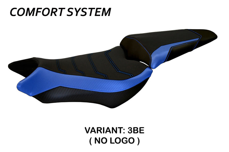 Honda CB1000R 2008-2017 Seat Cover Tappezzeria Italia Comfort in Blue and Black