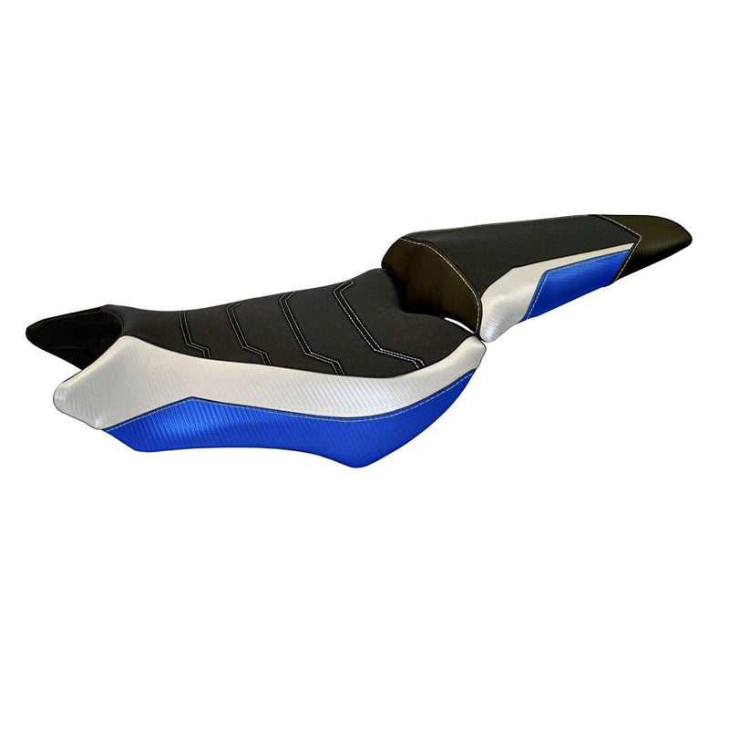 Honda CB1000R 2008-2017 Seat Cover Tappezzeria Italia Comfort in White and Blue