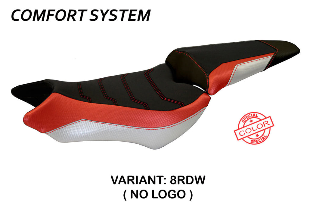 Honda CB1000R 2008-2017 Seat Cover Tappezzeria Italia Comfort in Red and White
