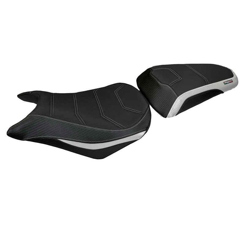 Honda CB500F 2012-2015 Seat Cover Tappezzeria Italia Comfort in Silver and Black