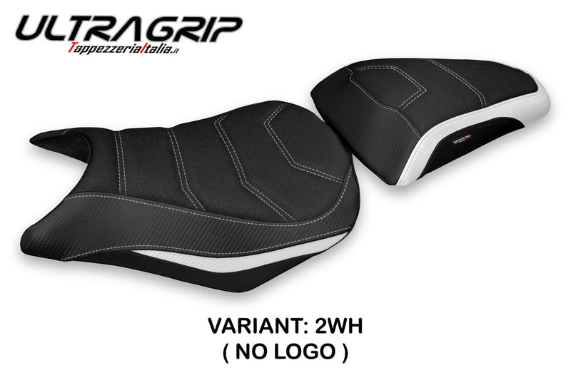 Honda CB500F 2012-2015 Seat Cover Tappezzeria Italia Ultragrip in White and Black
