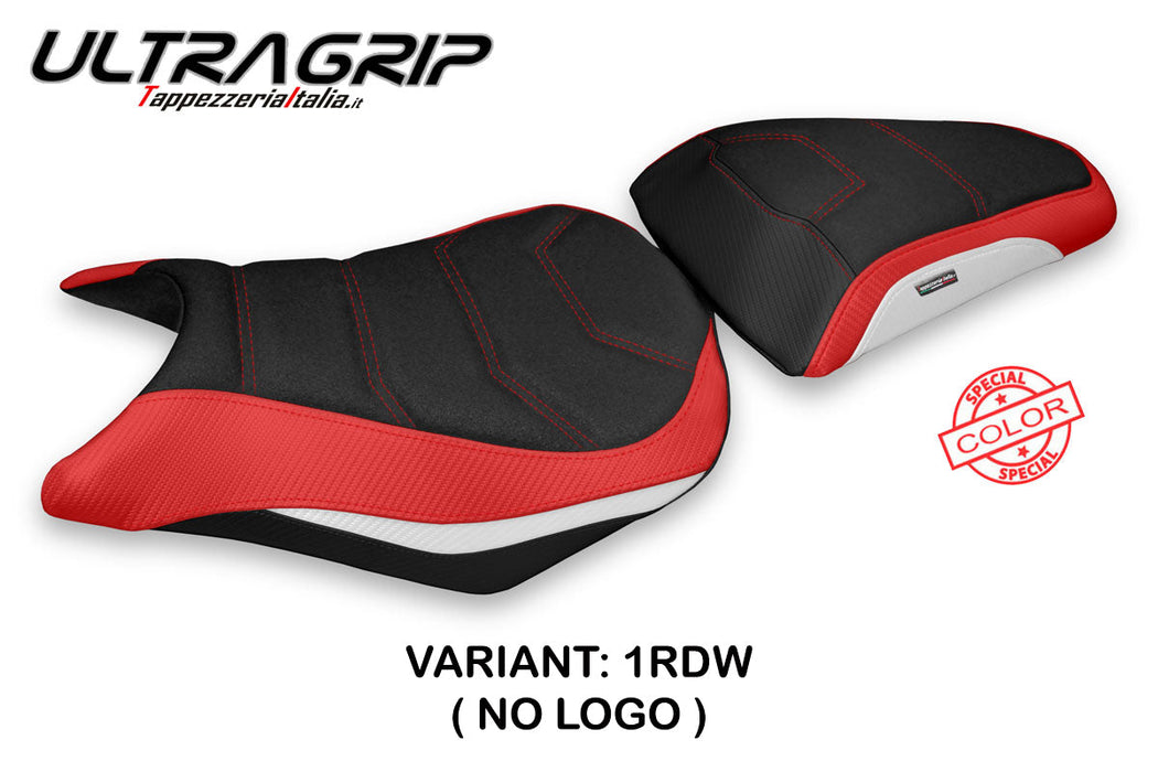 Honda CB500F 2012-2015 Seat Cover Tappezzeria Italia Ultragrip in Red and White