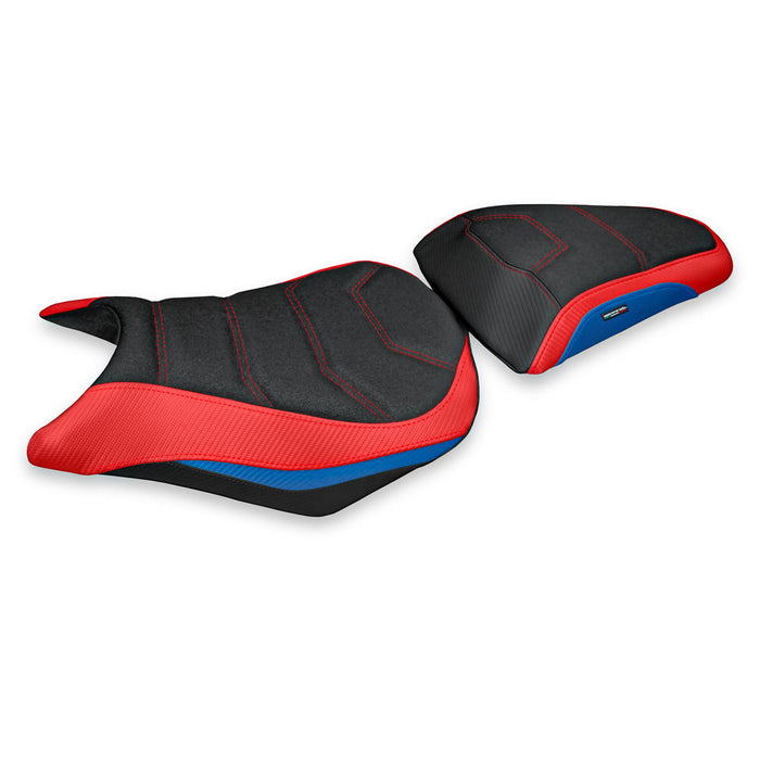 Honda CB500F 2012-2015 Seat Cover Tappezzeria Italia Ultragrip in Red and Blue