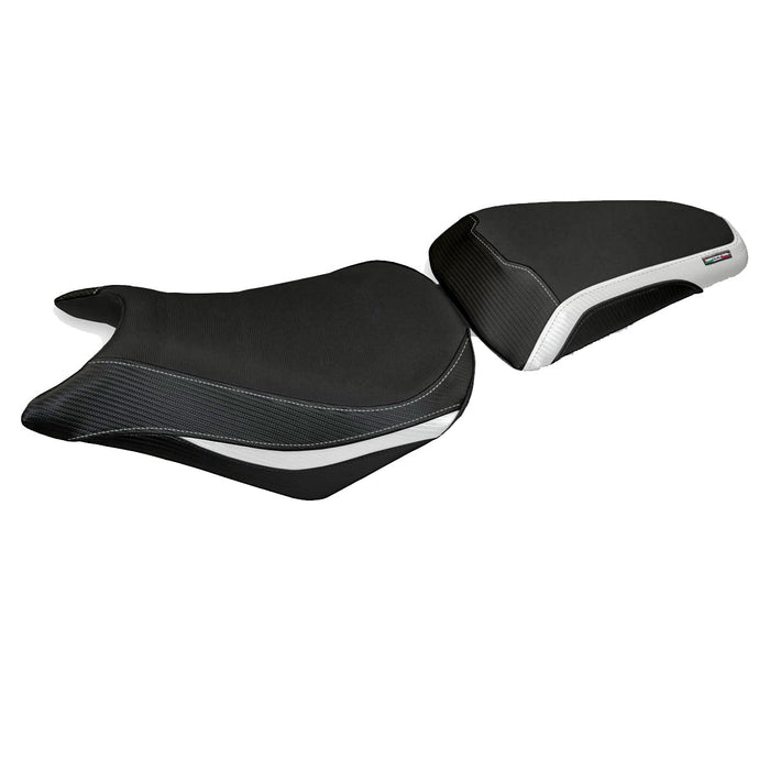 Honda CB500F 2012-2015 Seat Cover Tappezzeria Italia in White and Black