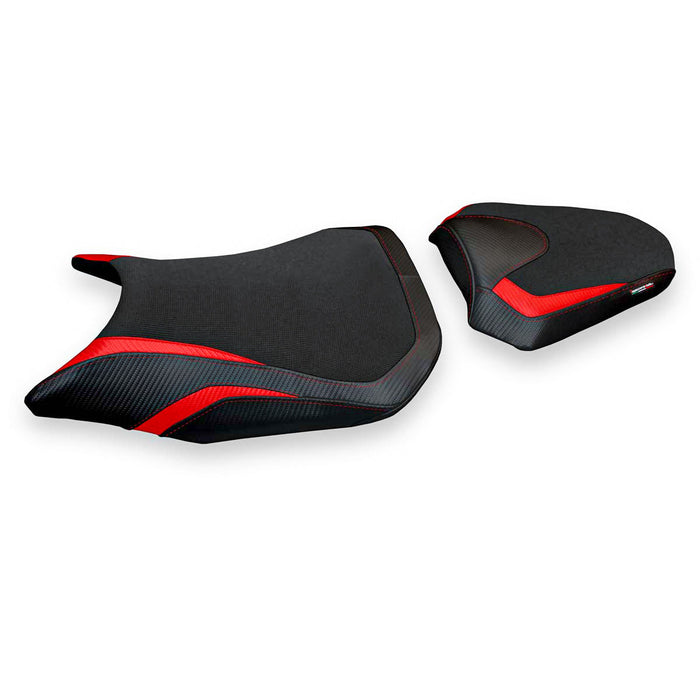 Honda CB500F 2016-2023 Seat Cover Tappezzeria Italia in Red and Black