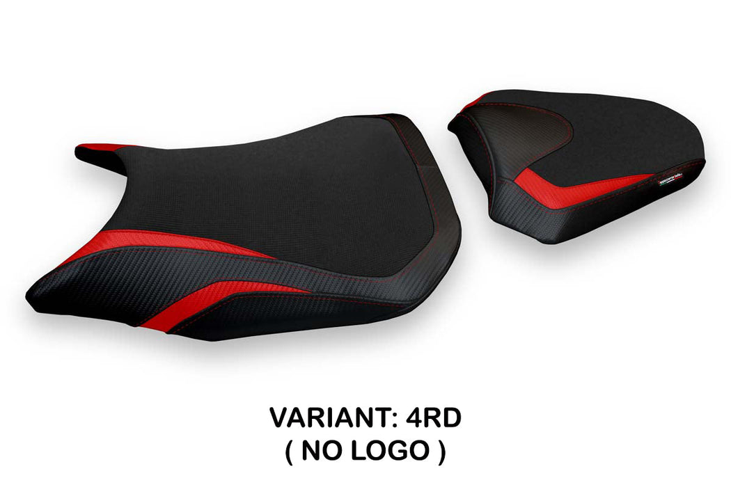 Honda CB500F 2016-2023 Seat Cover Tappezzeria Italia in Red and Black