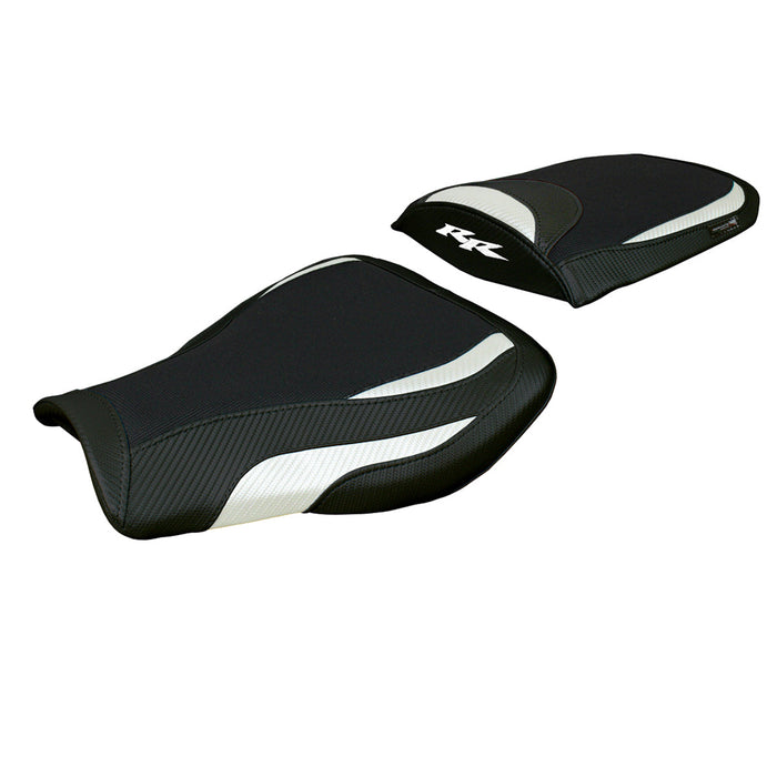 Honda CBR 600 RR 2007-2024 Seat Cover Tappezzeria White Black