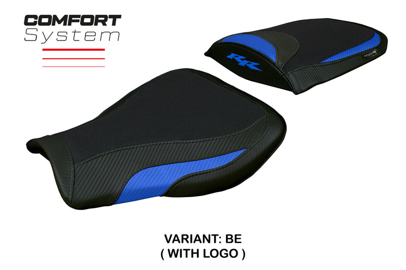 Honda CBR 600 RR 2007-2024 Seat Cover Tappezzeria Comfort Blue Black