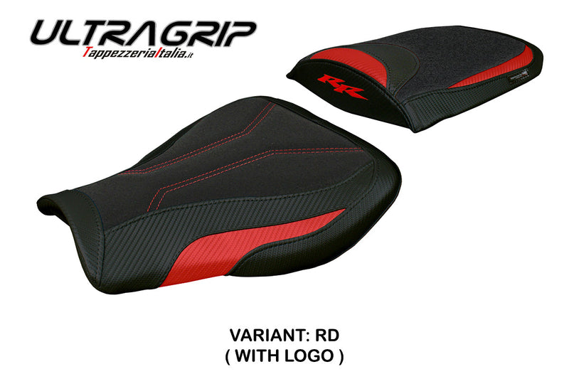 Honda CBR 600 RR 2007-2024 Seat Cover Tappezzeria Ultragrip Red Black