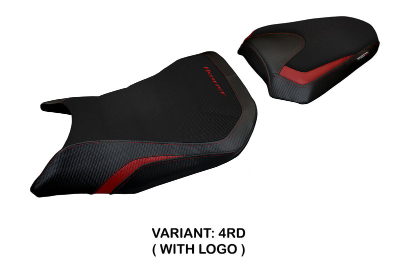 Honda CB750 Hornet 2023-2024 Seat Cover Tappezzeria Italia in Red and Black