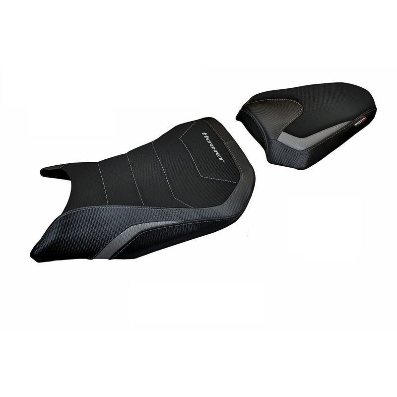Honda CB750 Hornet 2023-2024 Seat Cover Tappezzeria Italia Comfort in Grey and Black